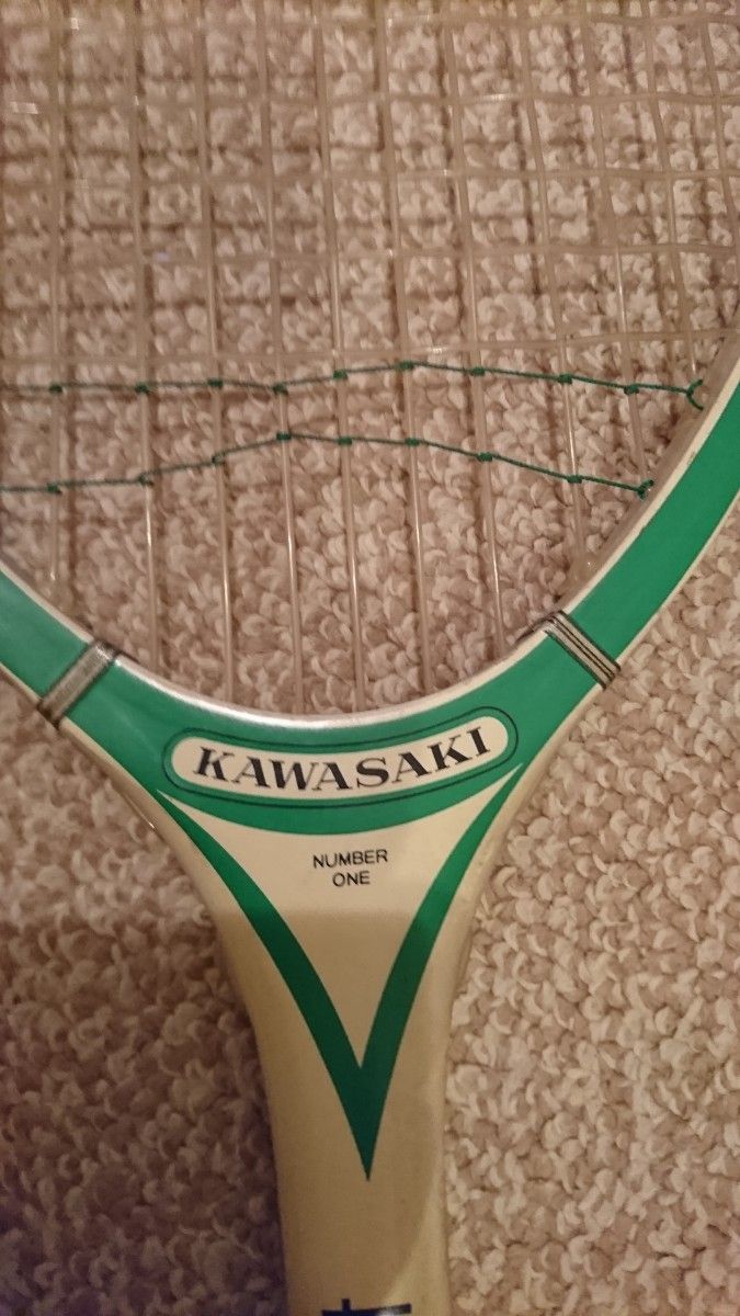テニスラケット　kawasaki NUMBER ONE courtpet