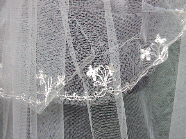 * wedding veil (F-206) * brink chie-n bouquet 