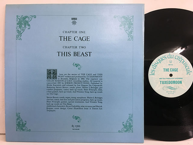 ★即決 Tuxedomoon / the Cage - This Beast / original Crepscule_画像2