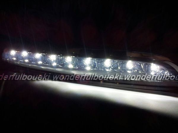 ポルシェ ボクスター987 LED バンパーランプ ファイバースモーク_画像3