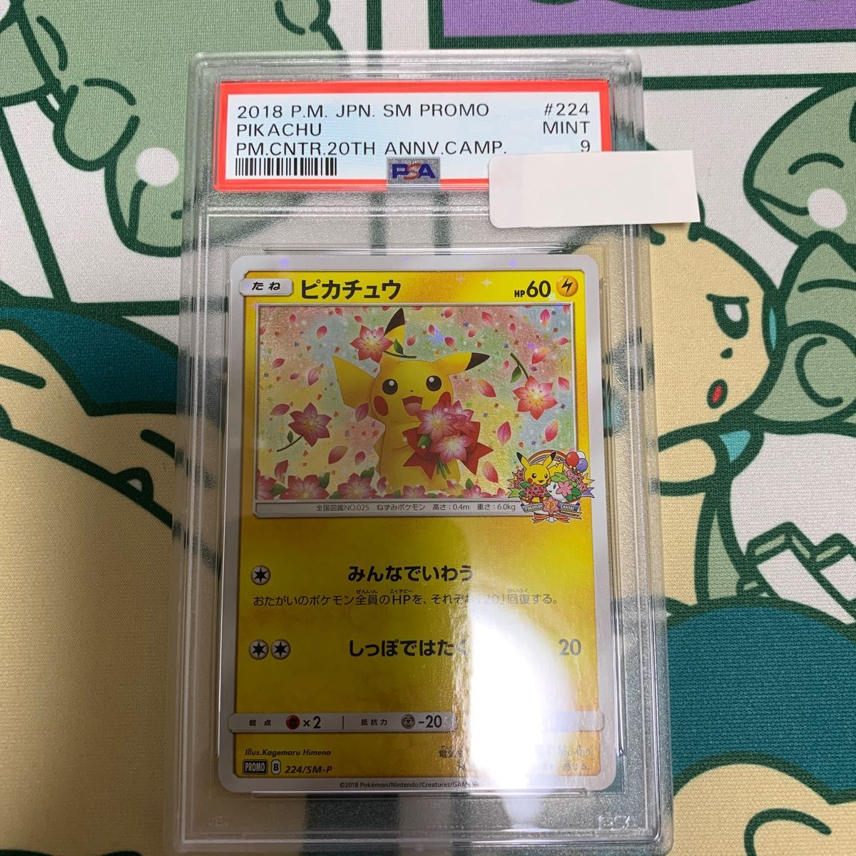 みんなでいわう ピカチュウ PSA9 ポケモンカードゲーム | endageism.com