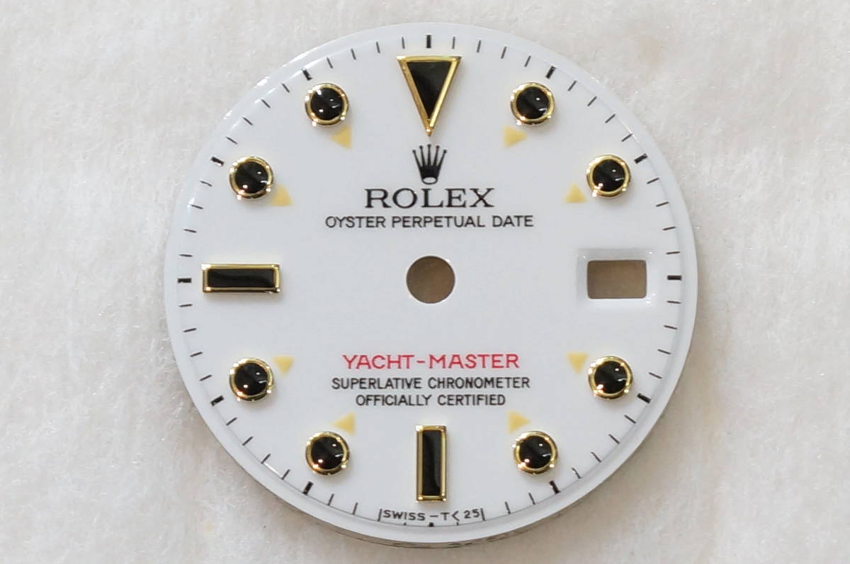 好きに ☆純正!!USED!!ROLEX ヨットマスター コンビ☆ トリチウム 白