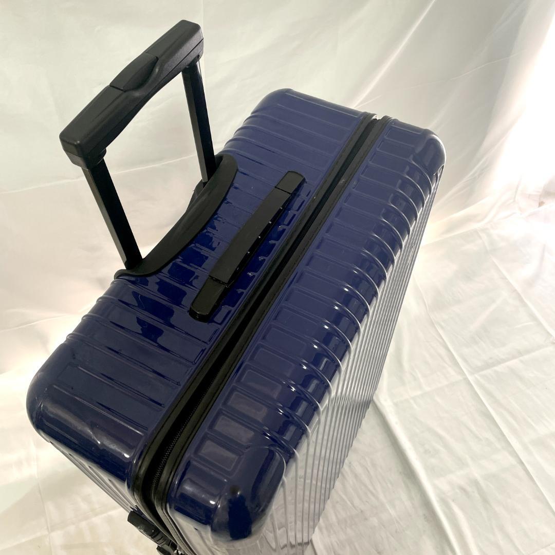 美品 RIMOWA リモワ SALSA サルサ 大容量 104L 2輪 キャリーケース スーツケース ブルー 青 艶あり