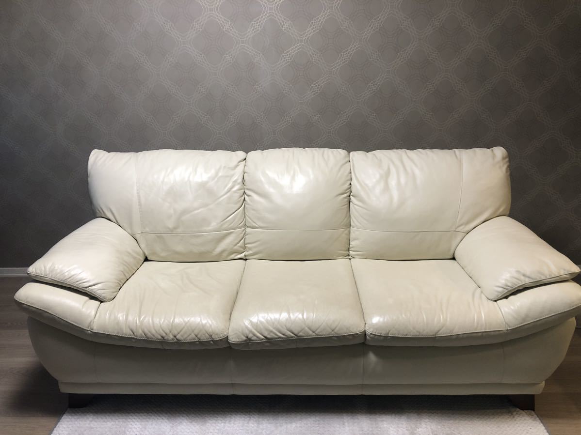 本革 ソファ 3人掛けソファー 個人出品 引取り歓迎 本革 ソファ 3人掛けソファー 個人出品 引取り歓迎