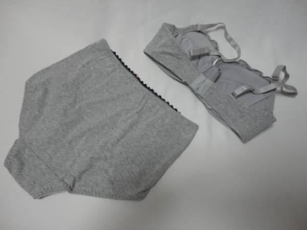  new goods maternity bras & shorts 2 point set M unused nursing birth preparation pregnancy inner pants Point .. coupon use gray 
