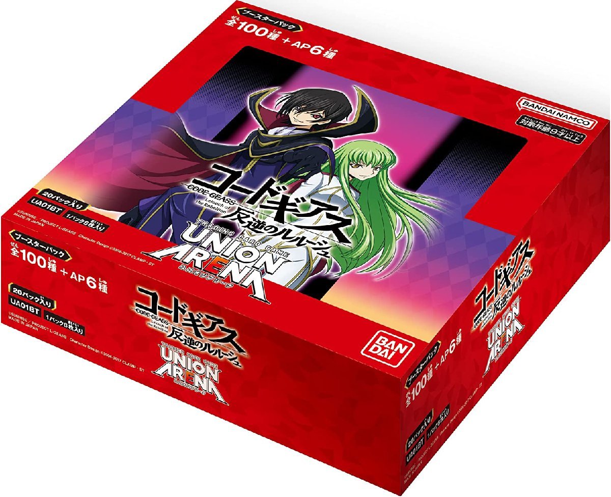 桜 印 ユニオンアリーナ コードギアス 未開封1カートン(12BOX