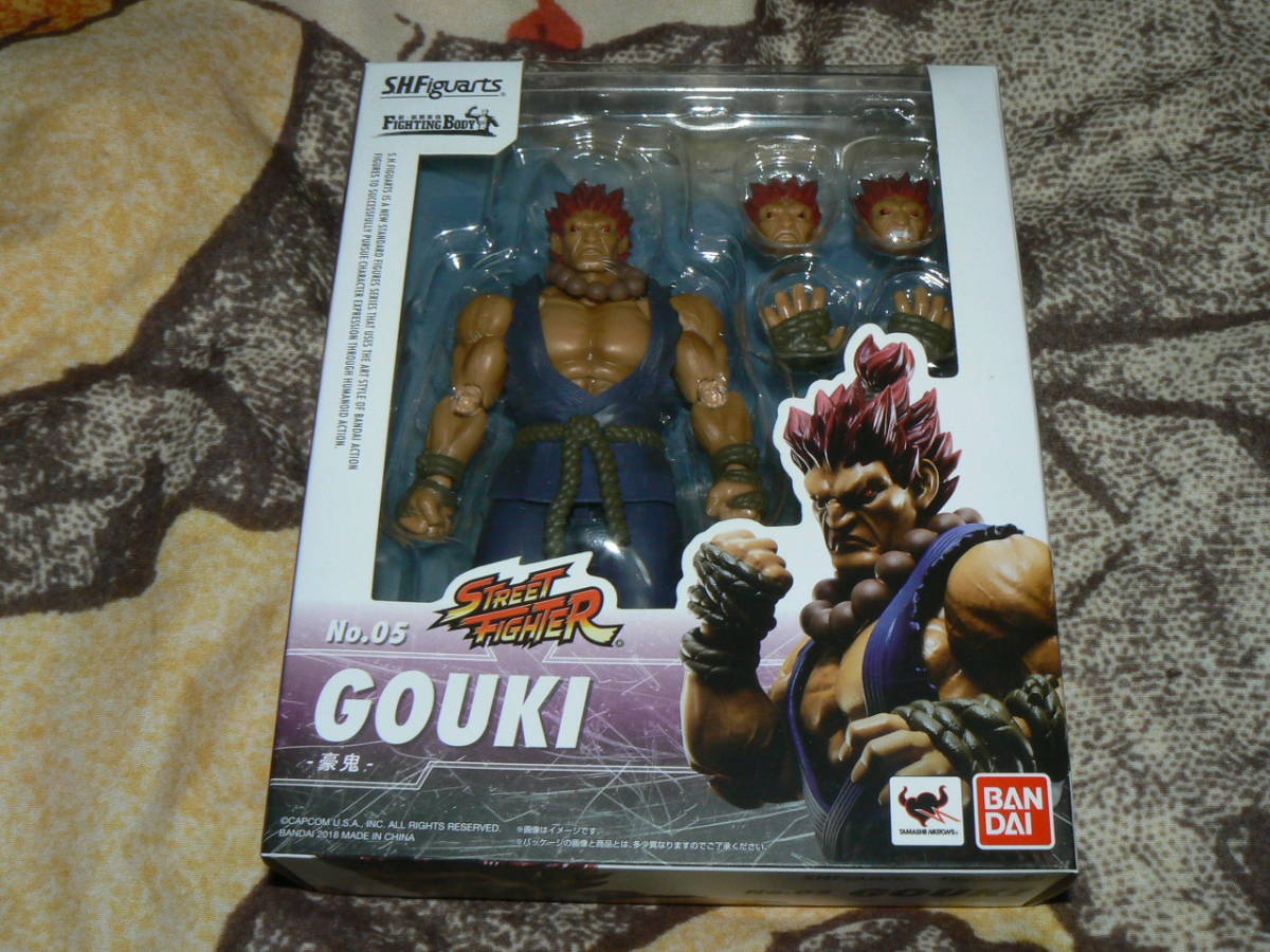 未開封品 S.H.フィギュアーツ 豪鬼 (『ストリートファイター』シリーズ