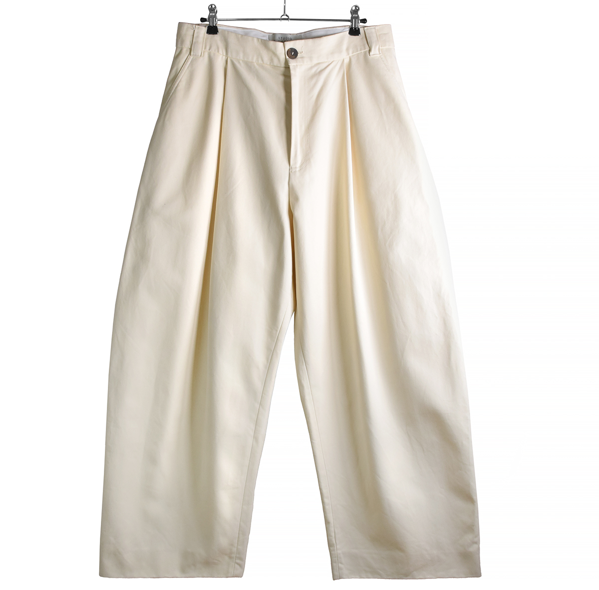 極美品STUDIO NICHOLSON 2022-23 SORTE VOLUME PLEAT PANTS スタジオ