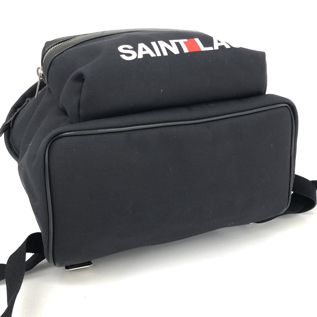 ◇SAINT LAURENT PARIS サンローランパリ リュック◇465448 ブラック