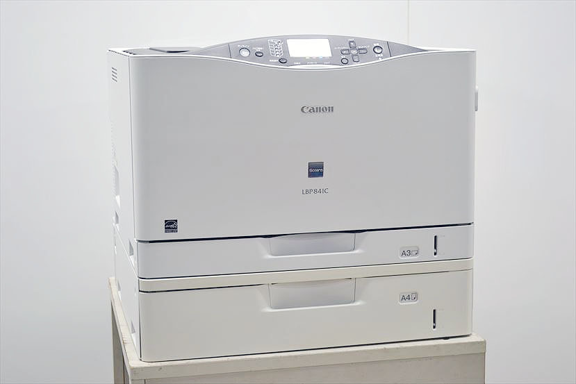 103,300 sheets / used A3 color laser printer -Canon/ Canon /Satera LBP841C 2 step . paper cassette specification 