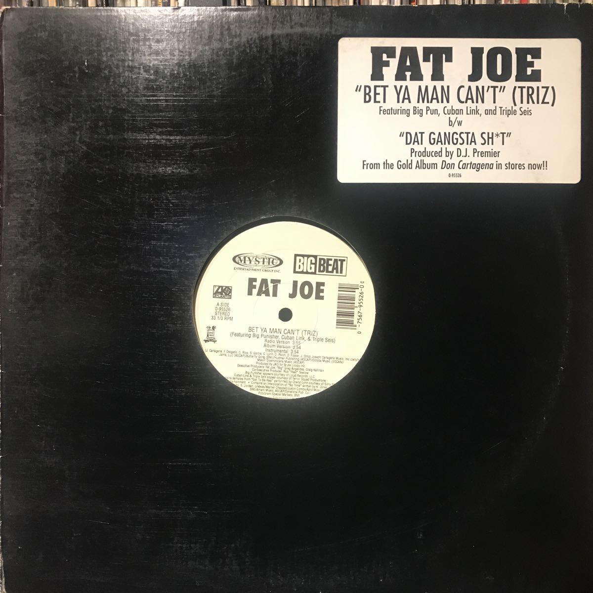 Fat Joe / Dat Gangsta Shit US盤 Dj Premier_画像1