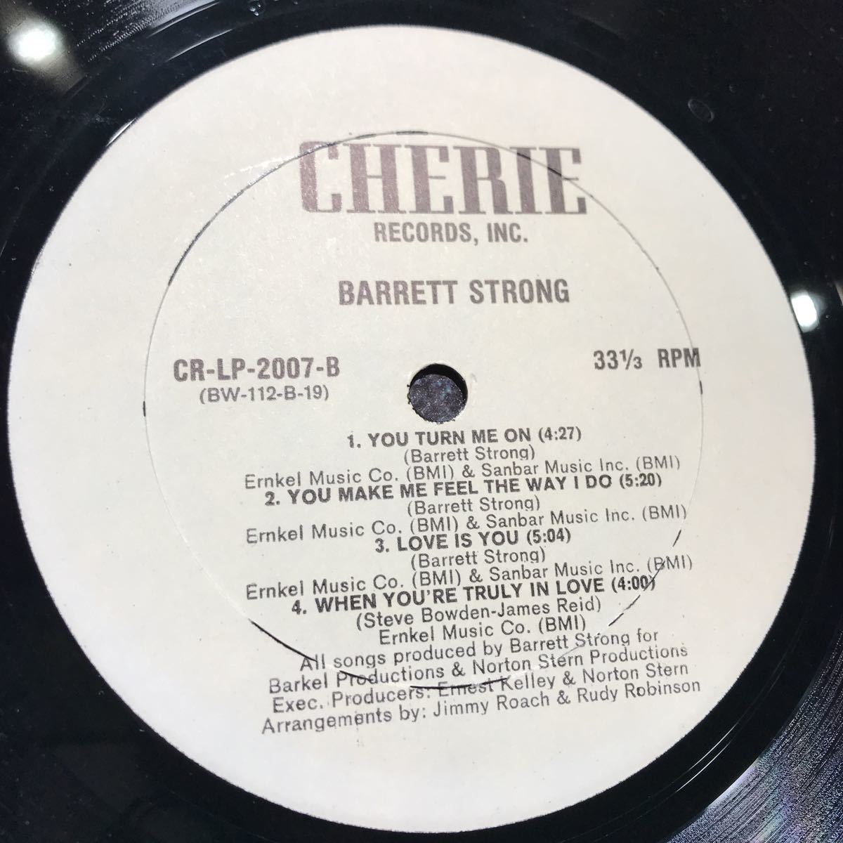 Barrett Strong / Love Is You US盤LP_画像4