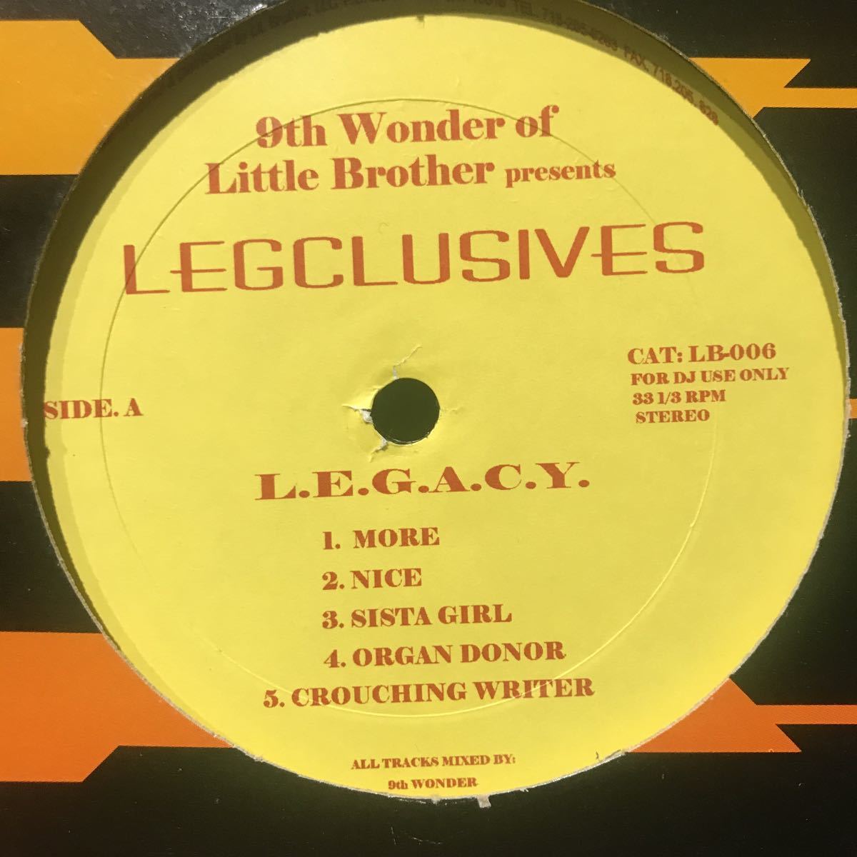 Legsclusives / L.E.G.A.C.Y. US盤_画像2