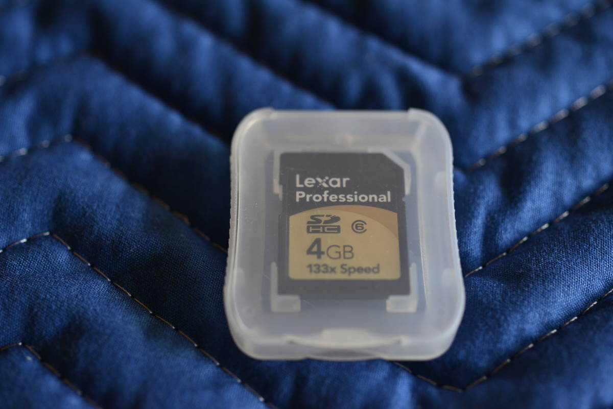 Lexar レキサー Professional SDHC 4GB CLASS6 133倍速 133X 後期ロット品 42nm Samsung SLCチップ採用品 LSD4GBDRBJP133