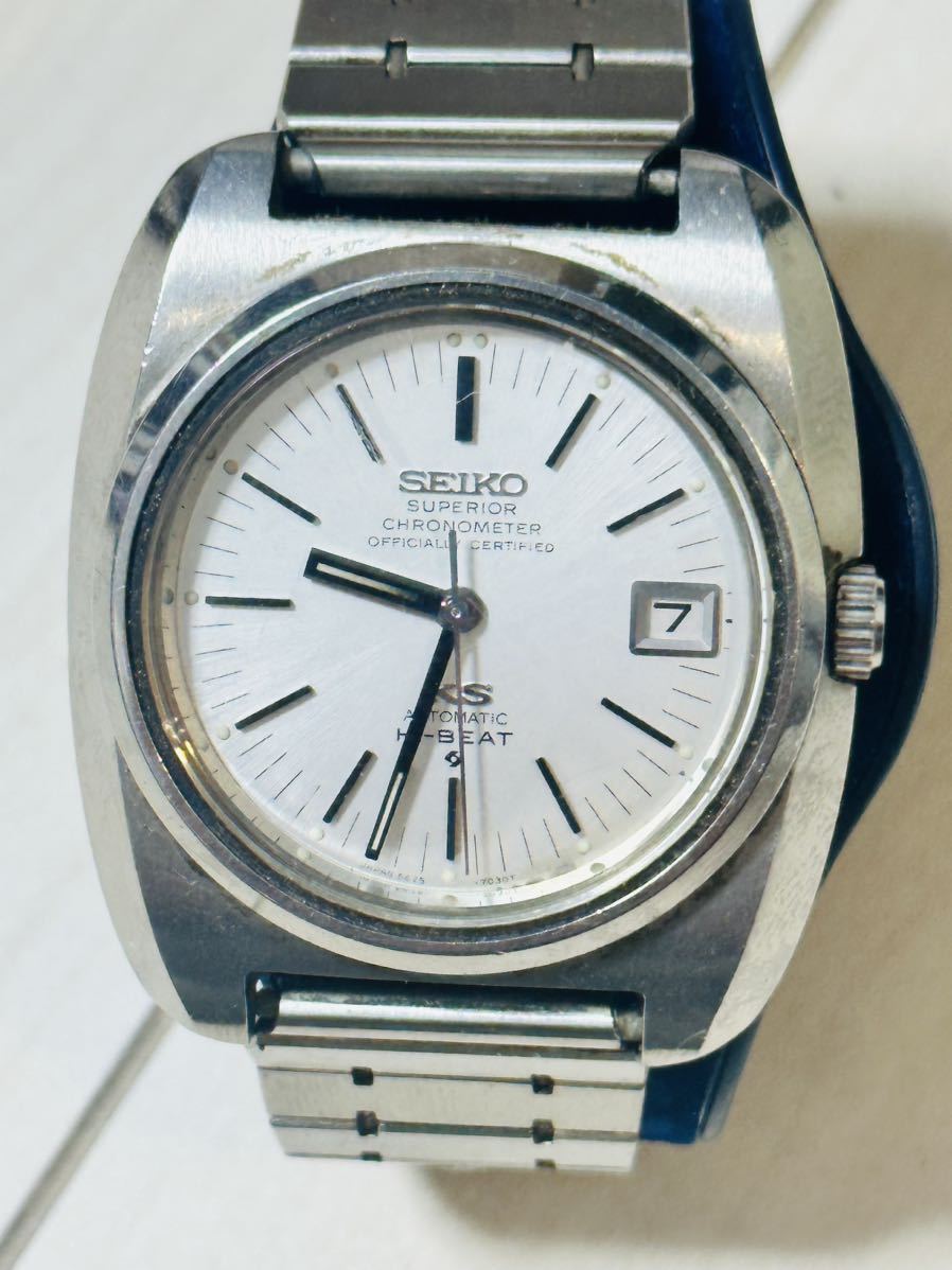 稼動品 SEIKO KS 5625-7030 メダリオン キングセイコー 自動巻き メンズ 腕時計_画像2
