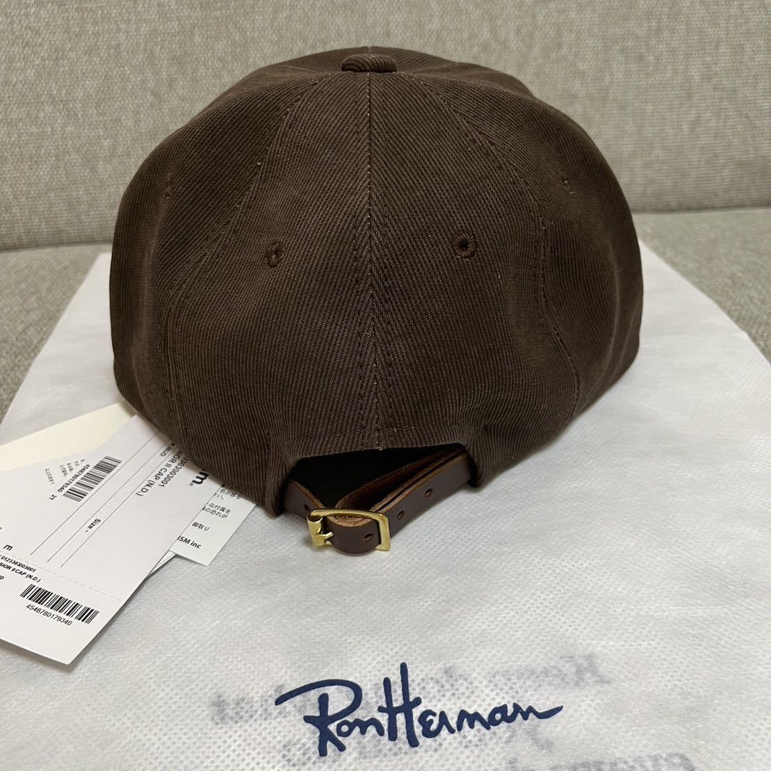 visvim 23SS ロンハーマン EXCELSIOR II CAP N.D. ict/indigo/jumbo