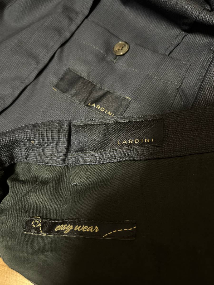 ラルディーニ / LARDINI / イージーウェア / EASY WEAR / ネイビー / 44 パッカブル仕様 保存袋あり_画像9