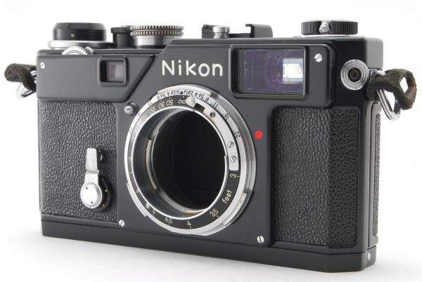 [AB Exc+] Nikon S3 Original Olympic Black Paint 35mm Film Camera From JAPAN 8128