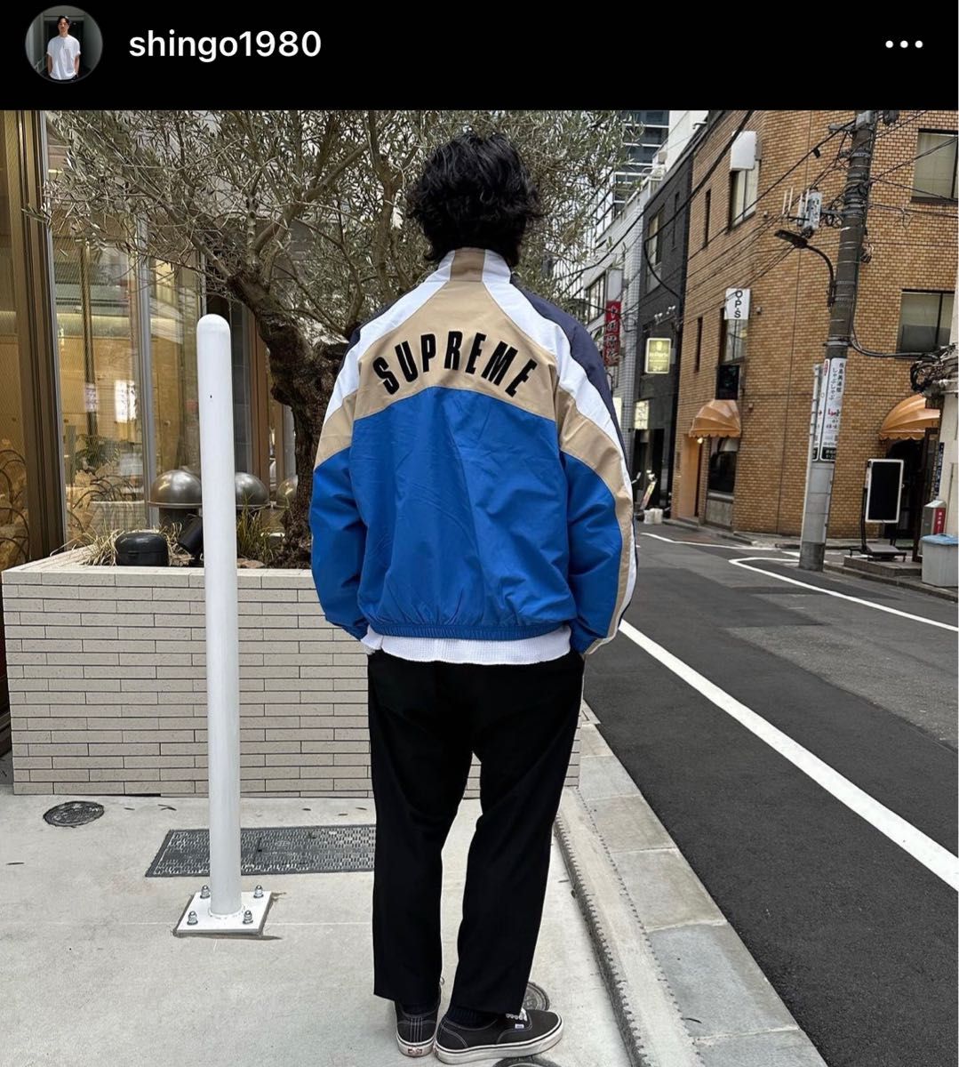 ボトムスス単品 Supreme Umbro Track Jacket Blue Lサイズ