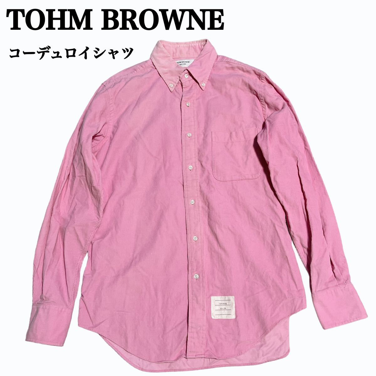 販促モール USA製 THOM BROWNE. トムブラウン コーデュロイ