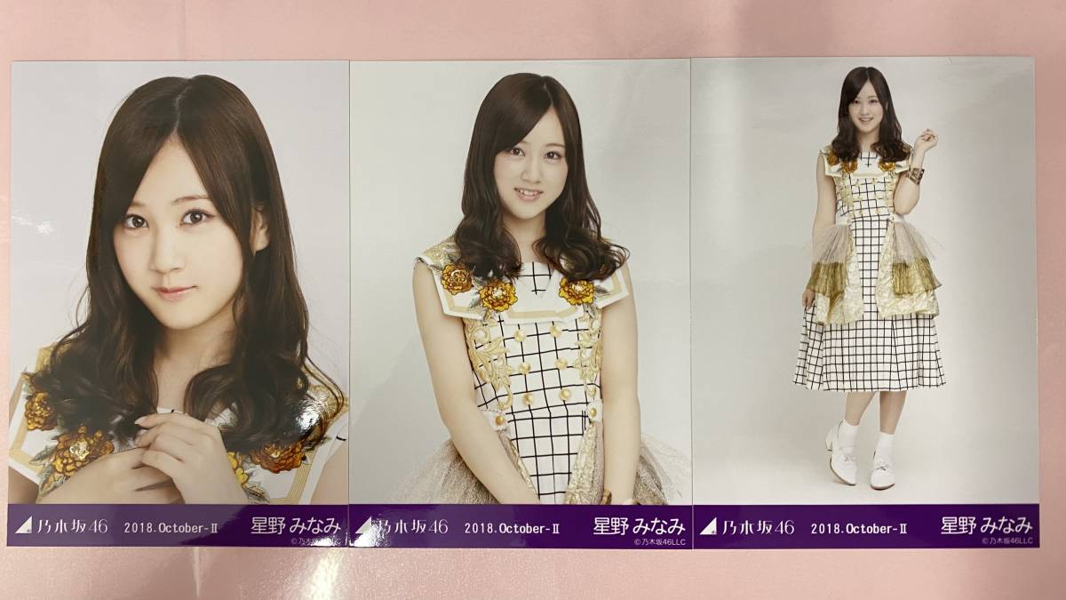 期間限定値下げ】乃木坂46 星野みなみ 生写真 100コンプ-