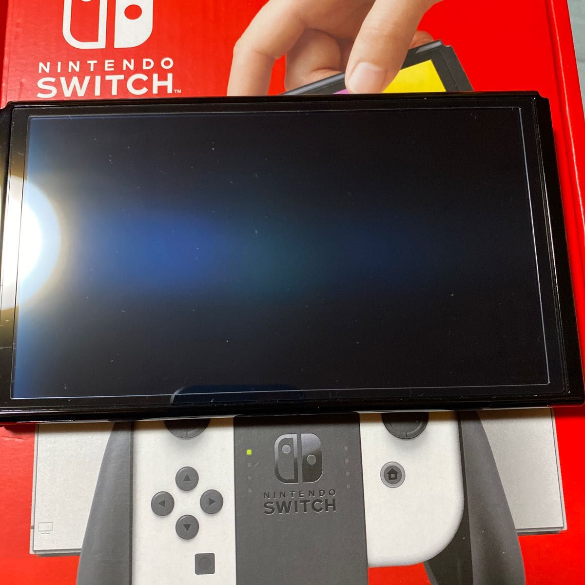 桜 印 【保証書あり】Nintendo Switch(任天堂スイッチ)有機ELモデル