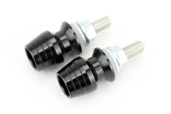 送料185円 5mm 荷掛フックボルト2個 黒 YZF-R1 FZS1000 XJR1300 FJ1200 YZF-R25 YZF-R6 FZR400 FZ400 FZ1 TZR250Rカウル スタンド_画像4