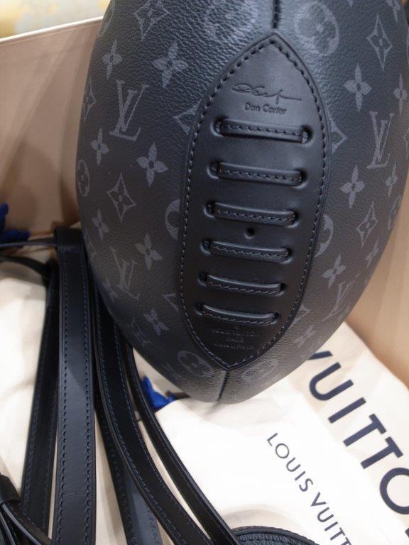 日本限定 Limited 112 LOUIS VUITTON Rugby Ball Monogram Eclipse ルイヴィトン ラグビーボール  モノグラム エクリプス Dun Carter