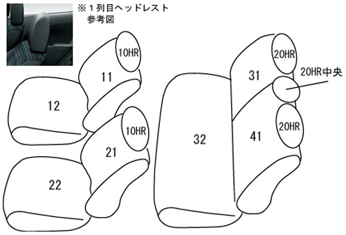 クラッツィオ シートカバー クラッツィオリアルレザー(アイボリー)デミオ DEJFS EZ-0714 Clazzio_画像2