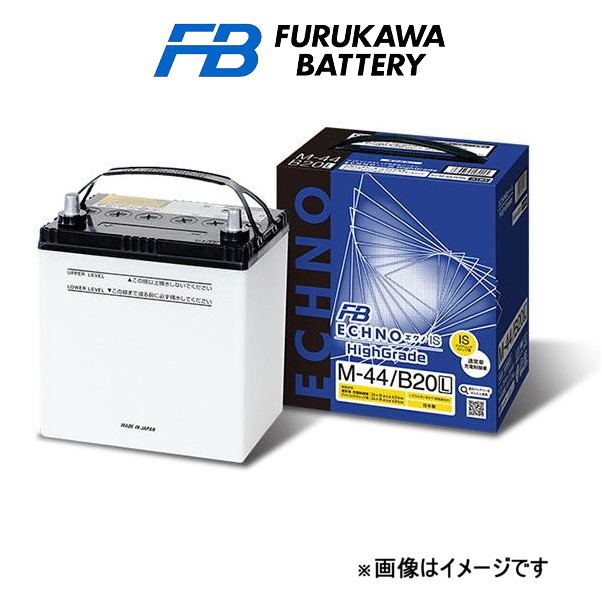 古河電池 バッテリー エクノIS ハイグレード 標準仕様 カローラ ランクス TA-ZZE123 HK42/B19L 古河バッテリー ECHNO IS HIGH-GRADE_画像1