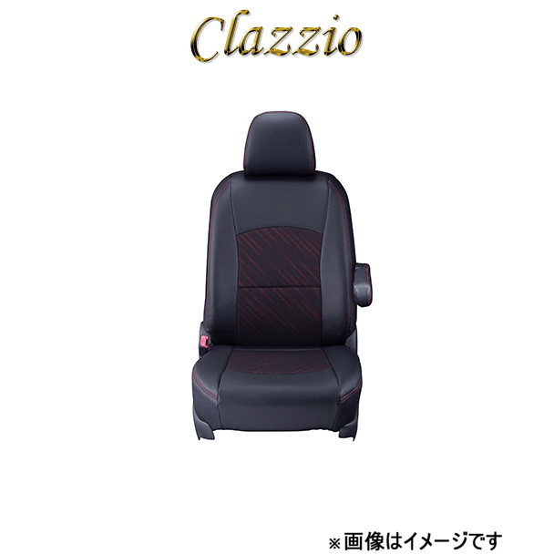 クラッツィオ シートカバー クラッツィオクール(レッド×ブラック)ムーヴ キャンバス LA850S/LA860S ED-6571 Clazzio_画像1