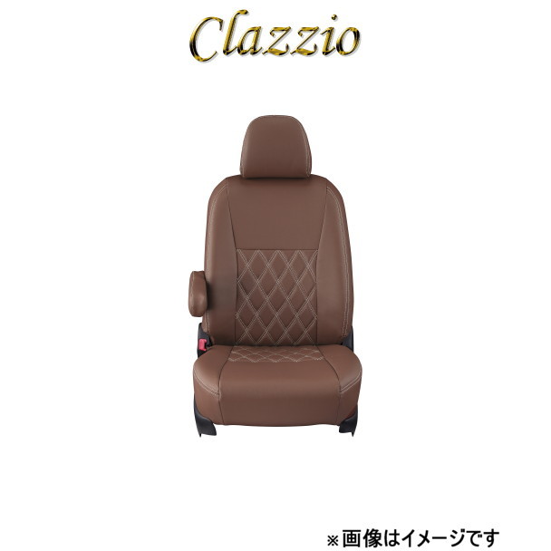 クラッツィオ シートカバー クラッツィオダイヤ(ブラウン×アイボリーステッチ)ワゴンR MH21S/MH22S ES-0609 Clazzio