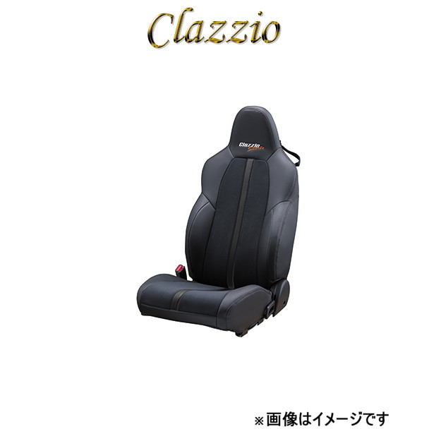 クラッツィオ シートカバー クラッツィオスポーツ(ブラック×ブラックストライプ)GRヤリス GXPA16 ET-1141-01 Clazzio_画像1