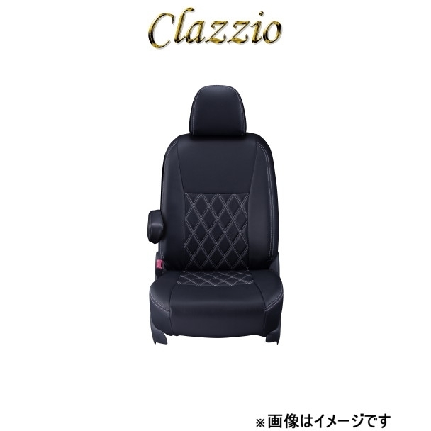 クラッツィオ シートカバー クラッツィオダイヤ(ブラック×ホワイトステッチ)MRワゴン MF21S ES-0610 Clazzio