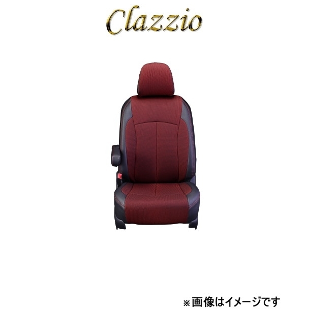 Clazzio Seat Cover Clazzio Cross (Red X Black) представляет TU31/TNU31/PU31 EN-0563 Clazzio