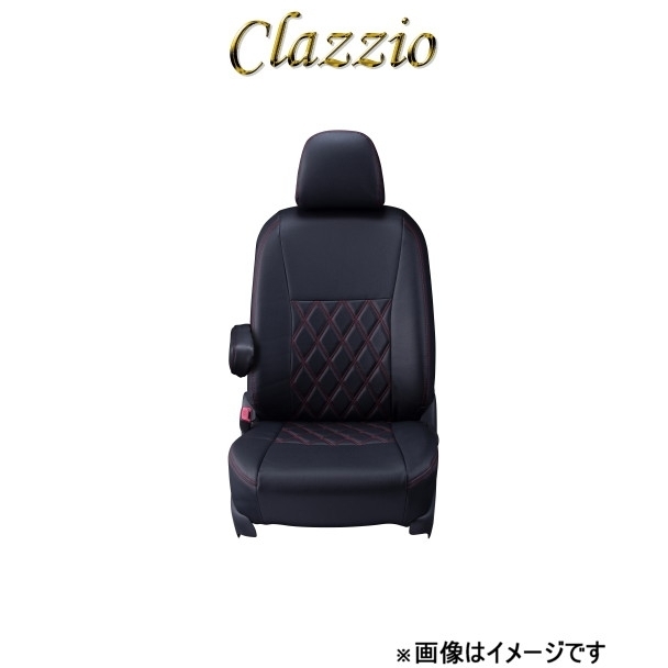 クラッツィオ シートカバー クラッツィオダイヤ(ブラック×レッドステッチ)ワゴンR スティングレー MH23S ES-0632 Clazzio