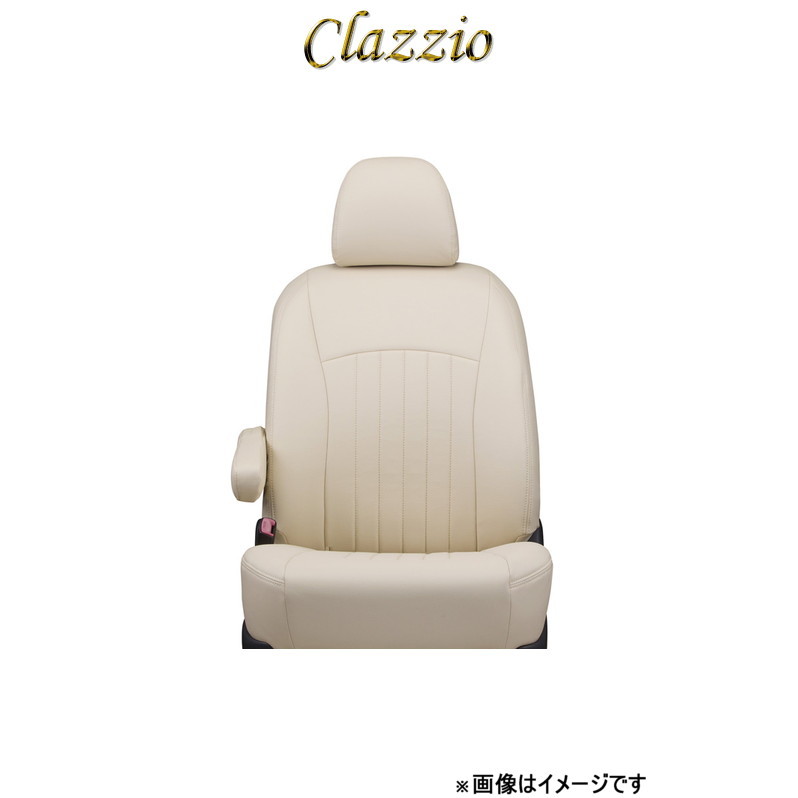 クラッツィオ シートカバー クラッツィオライン(アイボリー×アイボリーステッチ)プレオプラス LA350F/LA360F ED-6580 Clazzio