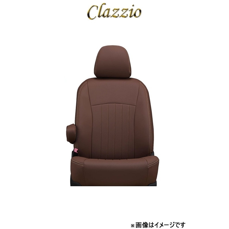 クラッツィオ シートカバー クラッツィオライン(ブラウン×アイボリーステッチ)プリウスα ZVW41W ET-0128 Clazzio_画像1