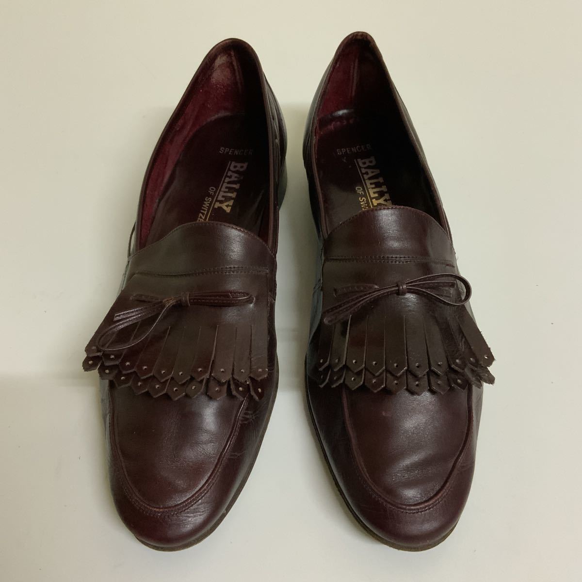 BALLY Бали  ... мех   бу одежда 101/2Ｍ28.5cm Швейцария  пр-во  