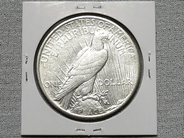 外国銭　アメリカ1ドル銀貨 ピースダラー 1923 海外コイン_画像2