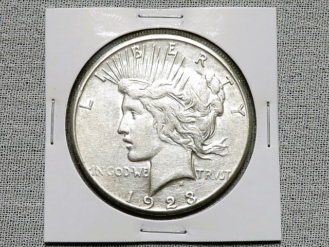 外国銭　アメリカ1ドル銀貨 ピースダラー 1923 海外コイン_画像1