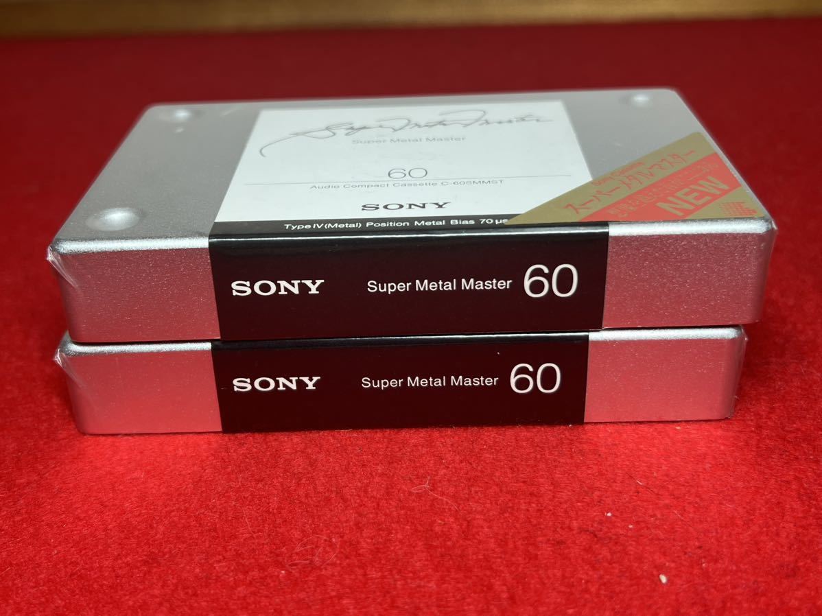 カセットテ ☆未開封未使用☆SONY ソニー☆Super Metal Master 60