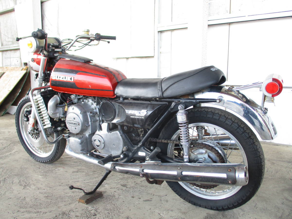 スズキ RE5 ロータリー 不動 ベース車 製造証明書付 輸入新規 (検 GT750 GT550の画像7