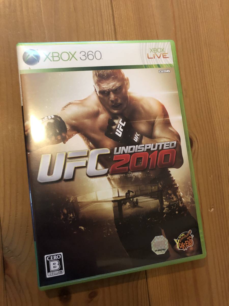 X BOX360　UFC UNDISPUTED2010　格闘技　ゲーム　趣味　ソフト　トーナメントモード　テレビゲーム_画像1