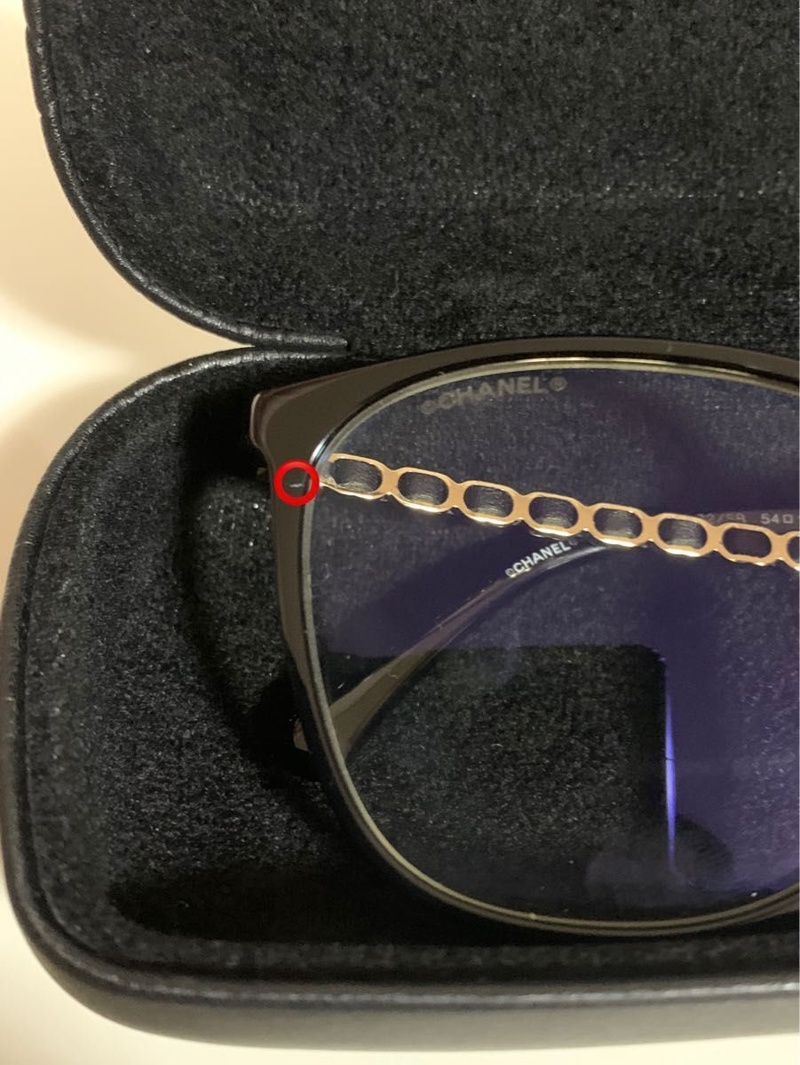 シャネルCHANEL メタル & カーフスキン サングラス 3408-Q-A シャネルCHANEL メタル & カーフスキン サングラス 3408-Q-A