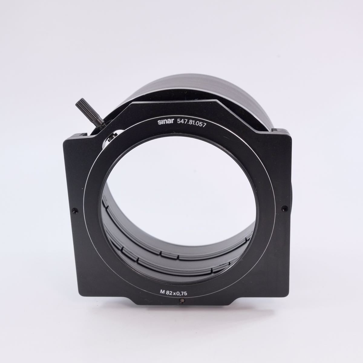 Sinar ジナー フィルターホルダー 100 mm チューブフード付 49、58、62、72、77、82リングセット_画像2