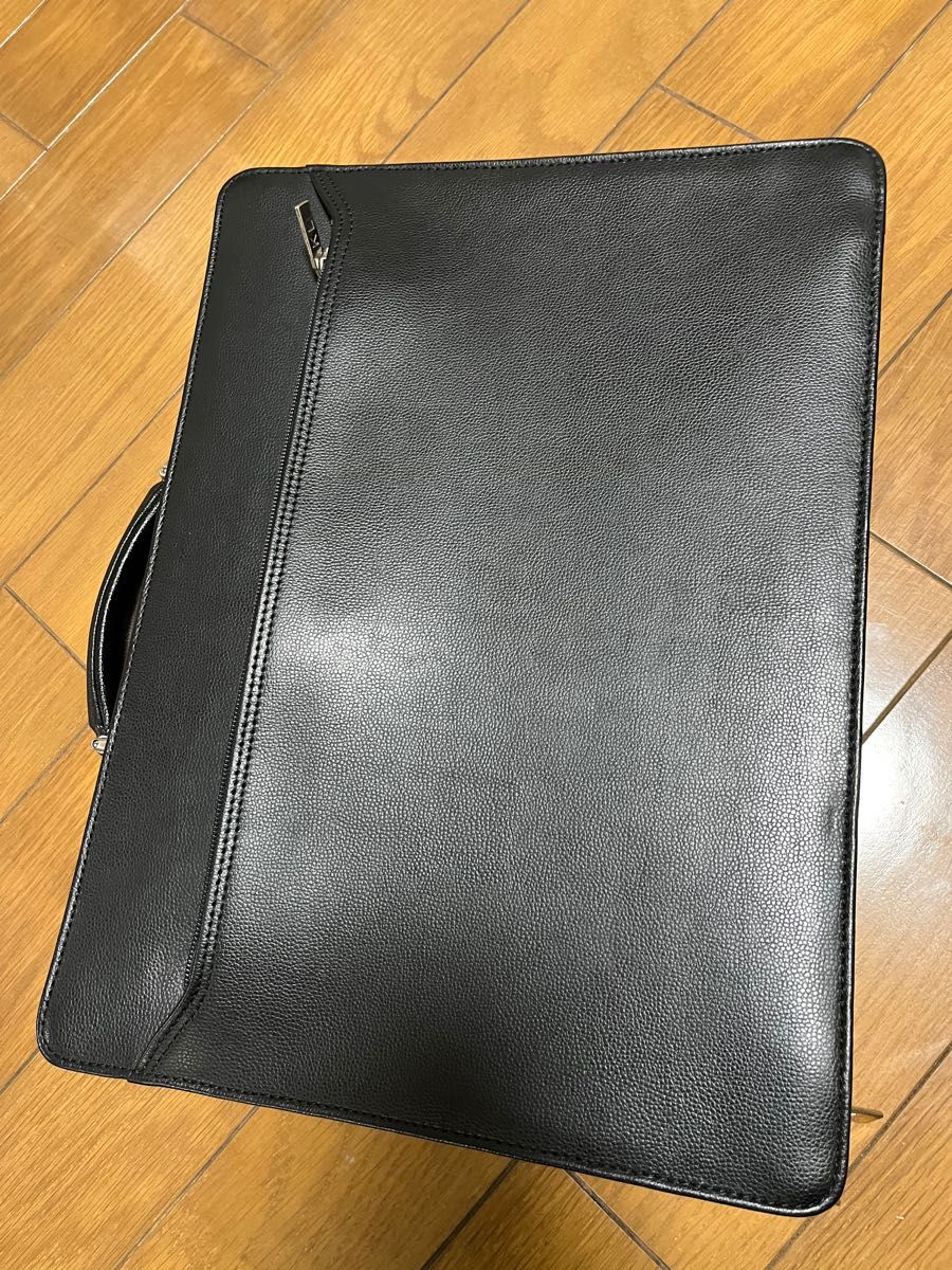 KARL LAGERFELD ブリーフケース ビジネス レザー ショルダーバッグ ショルダーストラップ 2way ハンドバッグ 8