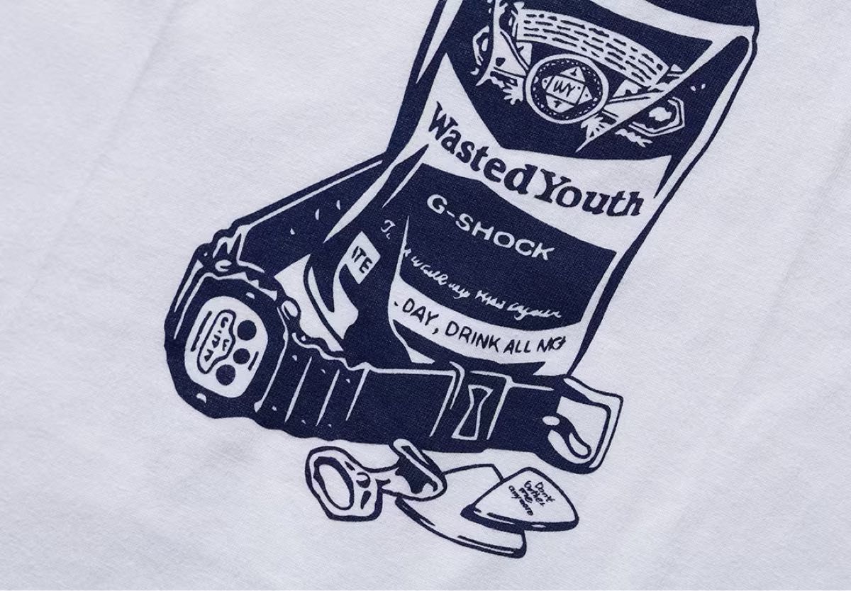 Wasted youth g-shock Tシャツ Lサイズ 新品 | lokomotivblog.hu