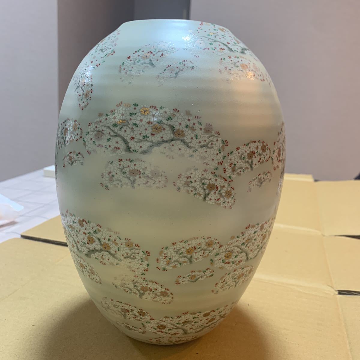 湊光陶器 薩摩焼 薩摩湊光 神戸薩摩 花入 花瓶 花器 クリアランス直販