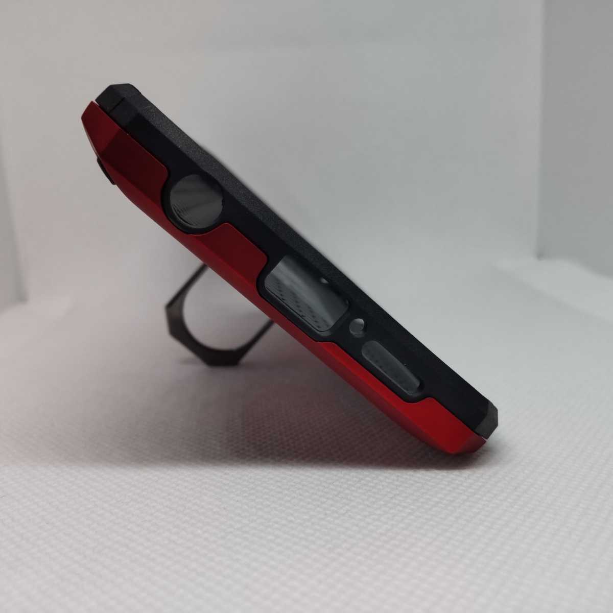 Xiaomi Redmi 9S ケース耐衝撃　回転リング付き　光沢のある赤色_画像9